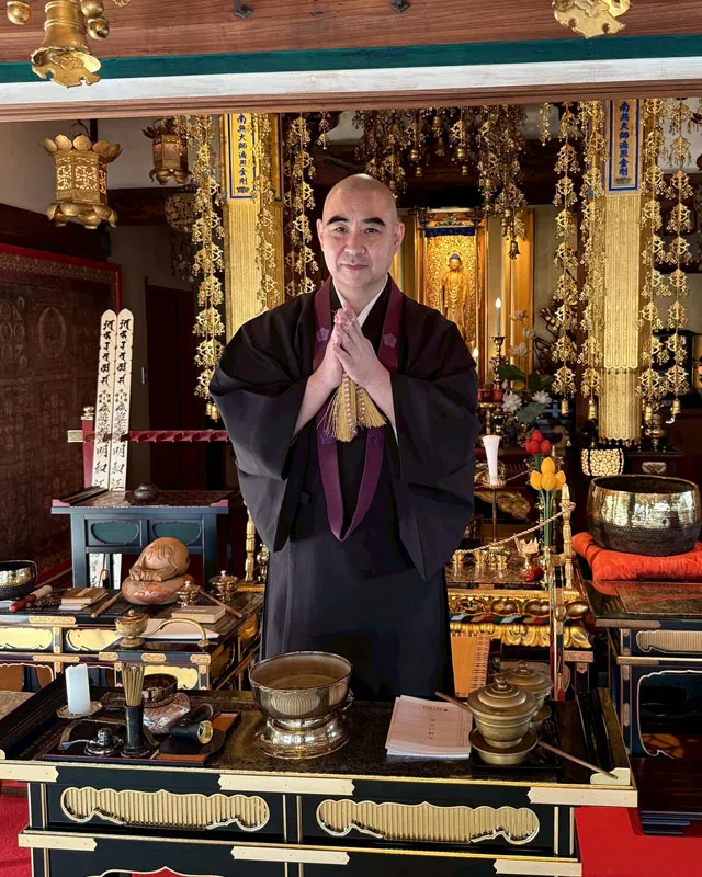 真言宗智山派 光照山 実正寺 第二十七世住職 正健